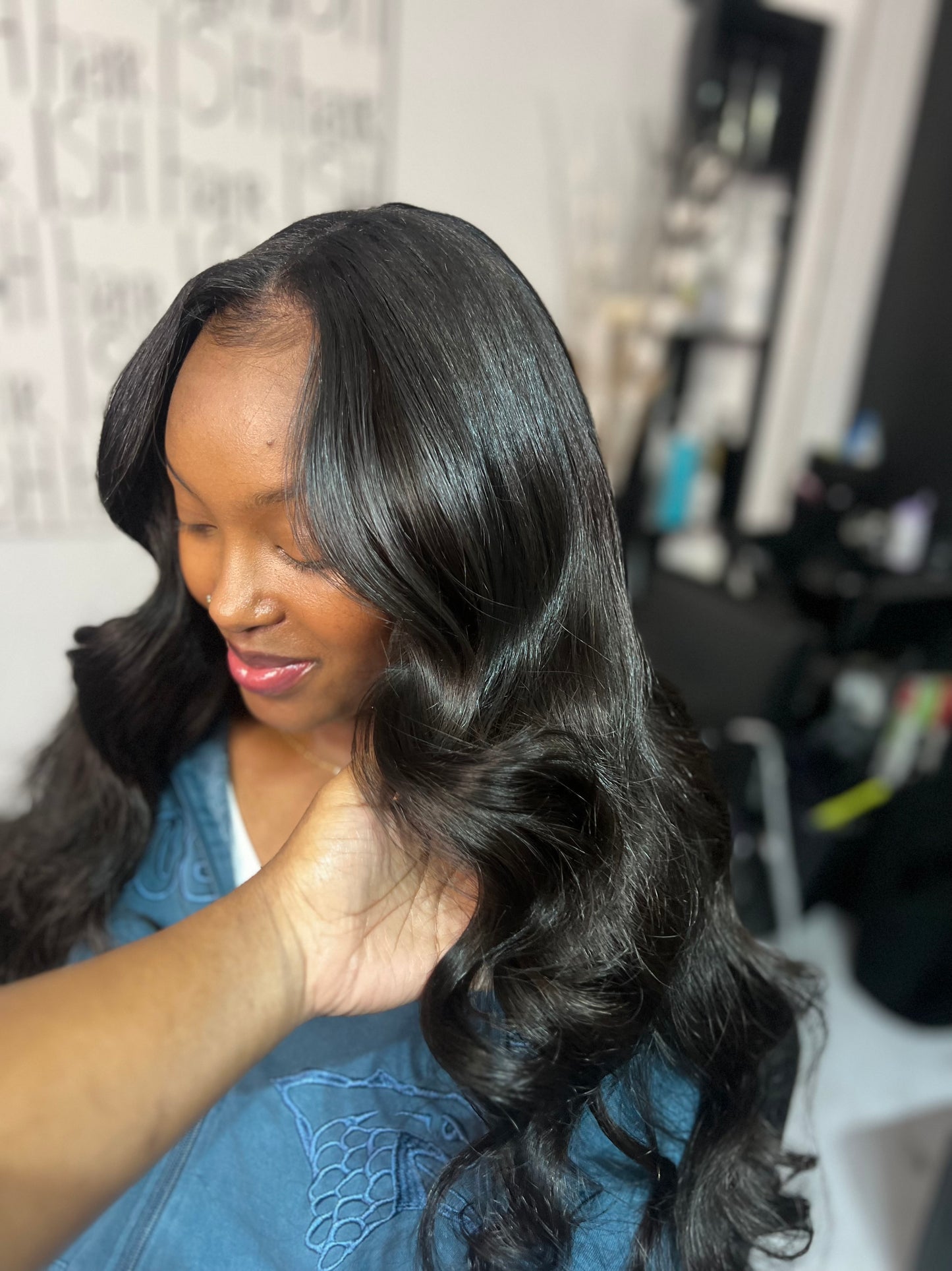 Tutorial: Traditional Sew IN- middle part